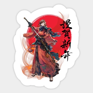 Samurai Sticker